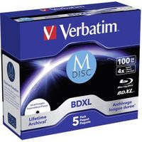 Verbatim MDISC Lifetime archival BDXL 100GB - Jewel Case per 1 verpakt - thumbnail