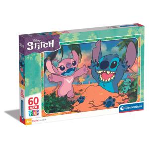 Clementoni Disney Stitch maxi puzzel - 60 stukjes
