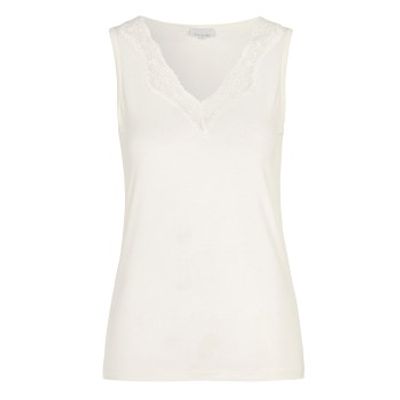 Damella Bamboo Lace Tank Top