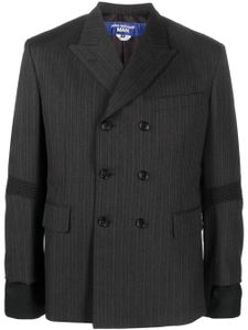 Junya Watanabe MAN blazer en laine à boutonnière croisée - Gris