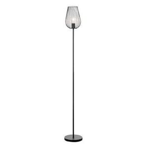 Vloerlamp Lagos - mat zwart - 165 cm - Leen Bakker