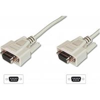 Digitus D-Sub9 F/F 3.0m VGA kabel 3 m VGA (D-Sub) Beige - thumbnail