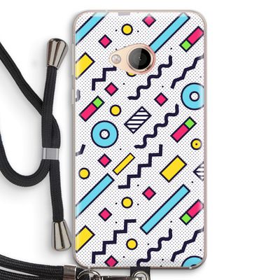 8-bit N°8: HTC U Play Transparant Hoesje met koord
