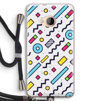 8-bit N°8: HTC U Play Transparant Hoesje met koord