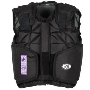 USG Flexi Motion bodyprotector jr zwart maat:xl