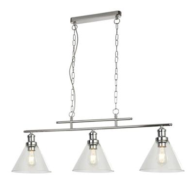 Searchlight HanglampPyramid 3-lichts grijs - 1277-3CC