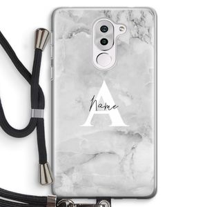 Ivory Marble: Honor 6X Transparant Hoesje met koord