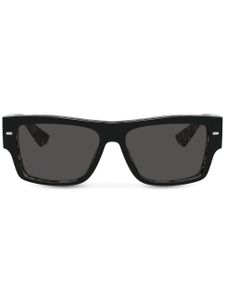 Dolce & Gabbana Eyewear lunettes de soleil Lusso Sartoriale - Noir