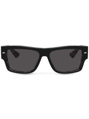 Dolce & Gabbana Eyewear lunettes de soleil Lusso Sartoriale - Noir