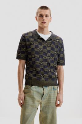 Tweekleurig poloshirt - BLUE - XL