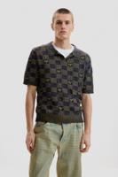 Tweekleurig poloshirt - BLUE - XL