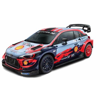 Politiewagen op Afstandsbediening Hyundai i20 WRC Batterij 2,4 GHz Oplader 1:16