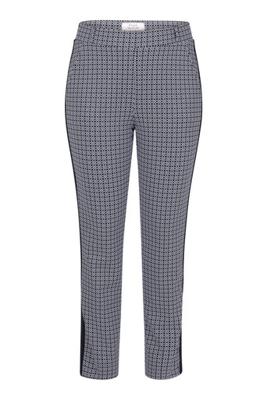 Anne bonded circle trousers - black/kit - 13422