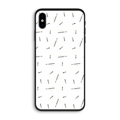 Hipster stripes: iPhone XS Biologisch afbreekbaar hoesje