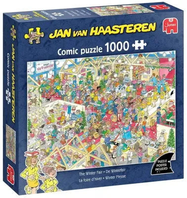 Jumbo puzzel jan van haasteren de winterfair 1000st Jumbo puzzel jan van haasteren de winterfair 1000st