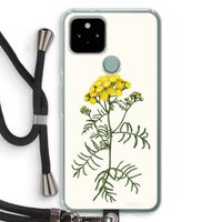 Tansy: Pixel 5 Transparant Hoesje met koord