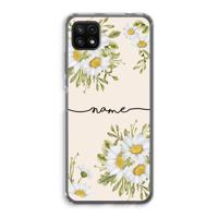 Daisies: Samsung Galaxy A22 5G Transparant Hoesje - thumbnail