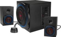 Speedlink Gravity Carbon 2.1 RGB Speaker Subwoofer System - Black - thumbnail