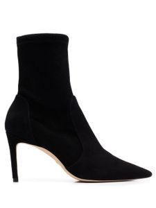 Stuart Weitzman bottines Stuart 85 mm - Noir