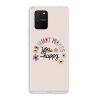 Happy days: Samsung Galaxy S10 Lite Transparant Hoesje