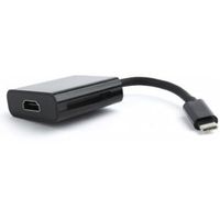 Gembird A-CM-HDMIF-01 USB Type-C 3.1 HDMI Zwart kabeladapter/verloopstukje - thumbnail