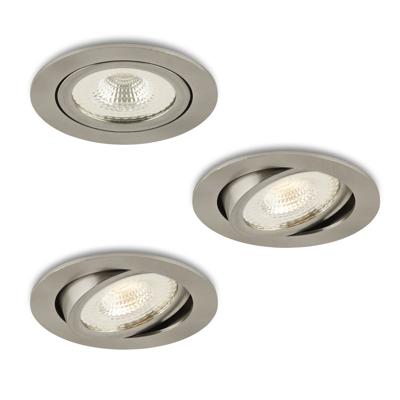 LED-inbouwspot Vivaro RVS 5W interne driver