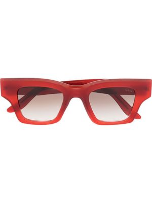 Lapima lunettes de soleil Bira à monture carrée - Rouge
