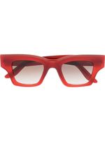 Lapima lunettes de soleil Bira à monture carrée - Rouge