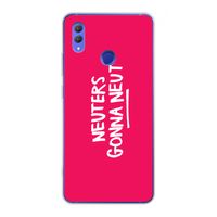 Neuters (roze): Honor Note 10 Transparant Hoesje