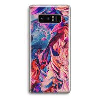 Pink Orchard: Samsung Galaxy Note 8 Transparant Hoesje