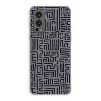 Moroccan Print: OnePlus Nord 2 5G Transparant Hoesje