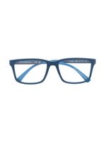 Emporio Armani lunettes de vue à monture carrée - Bleu - thumbnail