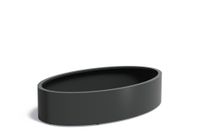 Aluminium plantenbak Ellipse 200x120x40cm.