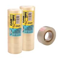 Centrum Plakband - 16x stuks - transparant - 19 mm x 33 m - kantoorartikelen
