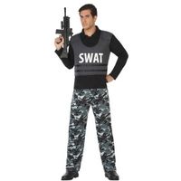 Politie SWAT verkleed pak/kostuum voor volwassenen - thumbnail