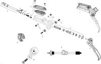 SRAM schijfrem "level ultimate" disc brake level ultimate fr.