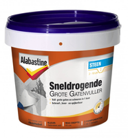 alabastine sneldrogende grote gatenvuller 2 x 500 gram - thumbnail