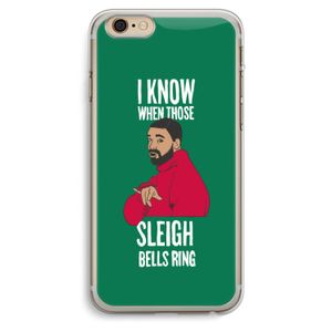 Sleigh Bells Ring: iPhone 6 Plus / 6S Plus Transparant Hoesje