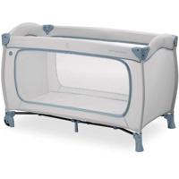 Reiswieg - HAUCK - SLEEP N PLAY GO PLUS - 60 x 120 cm - Vanaf de geboorte - Opvouwbaar - Wielen - Dusty Blue