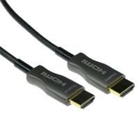 ACT Connectivity hdmi premium 4k active optical cable v2.0 hdmi-a male - hdmi-a male, 20 meter kabel (zwart)