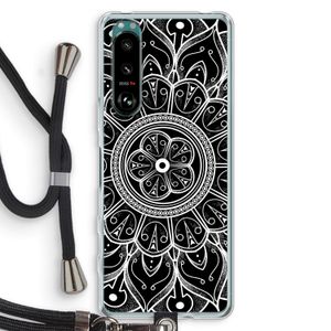 Roses Are Red: Sony Xperia 5 III Transparant Hoesje met koord