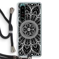 Roses Are Red: Sony Xperia 5 III Transparant Hoesje met koord