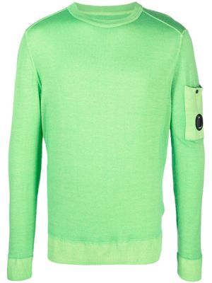 C.P. Company sweat à détail de lentille signature - Vert