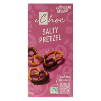 Ichoc Salty pretzel bio 80 Gram