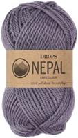 Drops Nepal Uni Colour 4311 Grijspaars