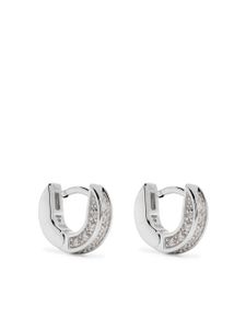 Tom Wood boucles d'oreilles Nova Huggies en argetn Sterling - Argent