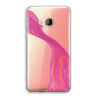 Paarse stroom: HTC U Play Transparant Hoesje