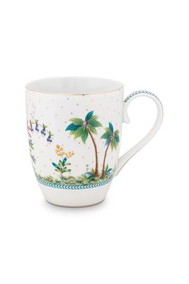 Pip Studio Mok Groot Jolie Stippen Goud Blauw