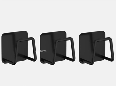 StickDry RVS Sponshouder - Zelfklevende Organizer voor Goothoek & Keukenaccessoires