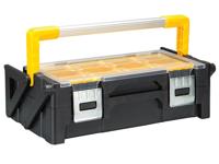 Plastic gereedschapskist met verwijderbare bakjes - Velleman